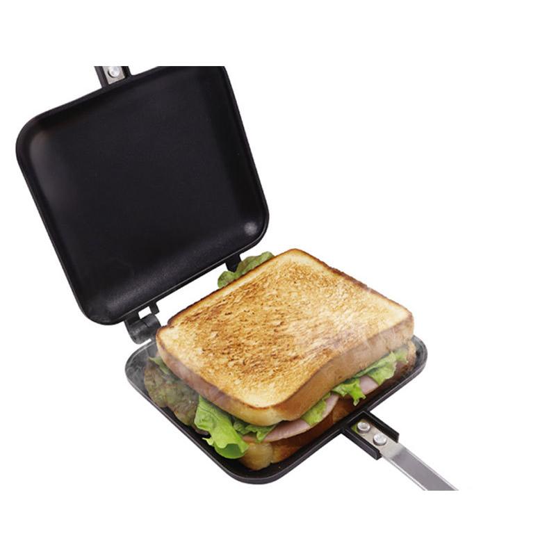 人気の春夏 直火 ホットサンドメーカー 耳まで フッ素加工 キャンプ アウトドア ホットサンド フライパン q Aynaelda Com