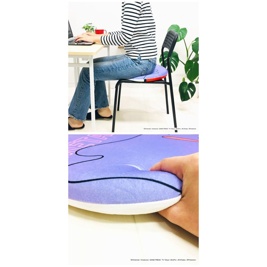 ポケットモンスター 低反発チェアパッド ピカチュウ イーブイ