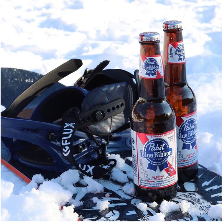 パブストブルーリボン 瓶2本セット 355ml ギフト ビール ラガー アメリカンラガー アメリカ Pabst Brewing Blue Ribbon 瓶ビール すっきり ライト | ブランド登録なし | 01