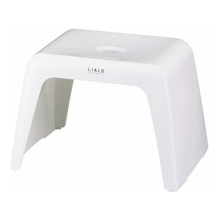 アスベル LIALO リアロ 風呂椅子 座面高さ25cm ホワイト【送料無料】｜rcmdse