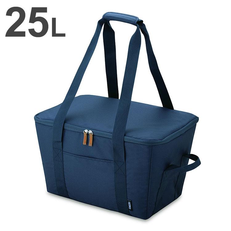サーモス 保冷買い物カゴ用バッグ 25L ナイトグレー RFG-025 THERMOS