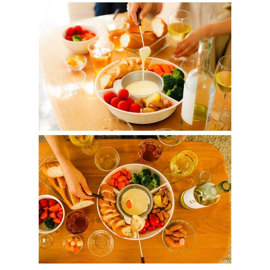 チーズフォンデュ 鍋 チョコレートフォンデュ フォンデュメーカー 着脱式 卓上 フォンデュ鍋 洗える 家庭用 Kdfd 001w Pz 4573468821815 リコメン堂生活館 通販 Yahoo ショッピング