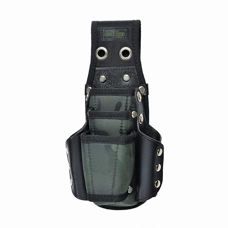 コヅチ Worktime Radical 工具差し ツールケース5丁差シ 型押 迷彩グリーン KNR-21MGR | ブランド登録なし | 01