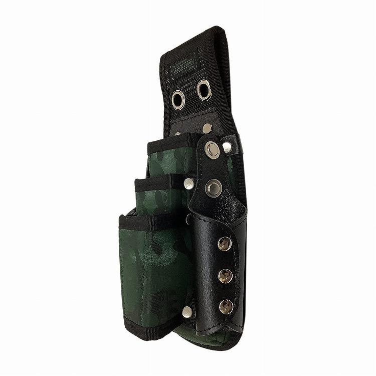 コヅチ Worktime Radical 工具差し ツールケース5丁差シ 型押 迷彩グリーン KNR-21MGR | ブランド登録なし | 03