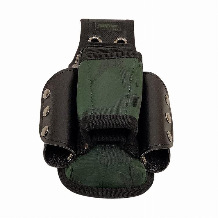 コヅチ Worktime Radical 工具差し ツールケース5丁差シ 型押 迷彩グリーン KNR-21MGR | ブランド登録なし | 06