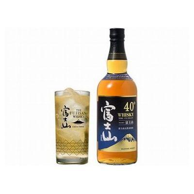 ウイスキーセット　AO  富士 Amazon.co.jp: 碧Ao 700ml グラス付[サントリーワールド