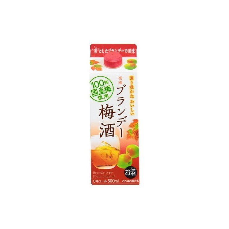 清洲桜醸造 株 L 楽園 ブランデー梅酒 パック 500ml 代引不可 Qk リコメン堂生活館 通販 Yahoo ショッピング