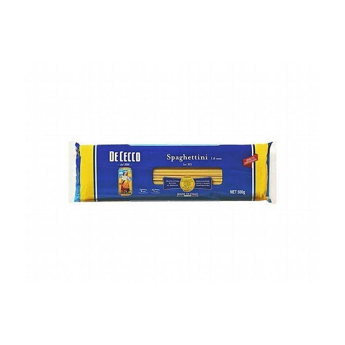 24個セット ディ・チェコ No11スパゲッティーニ 500g x24コ 代引不可