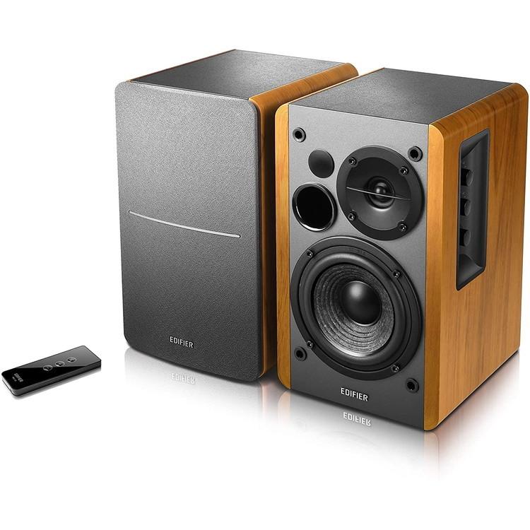 日本正規代理店品 Edifier R1280T ブックシェル型 アクティブスピーカー 最大出力42W 入力2系統 PC&AUX リモコン付属 ED-R1280T-A 日本正規代理店品 Edifier R1280T ブックシェル型 アクティブ