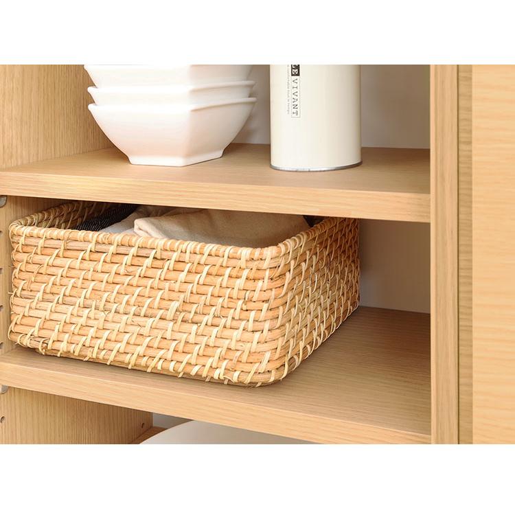 キャビネット 幅120 奥行30 高さ85.5 ブラウン 木目調 カウンター下