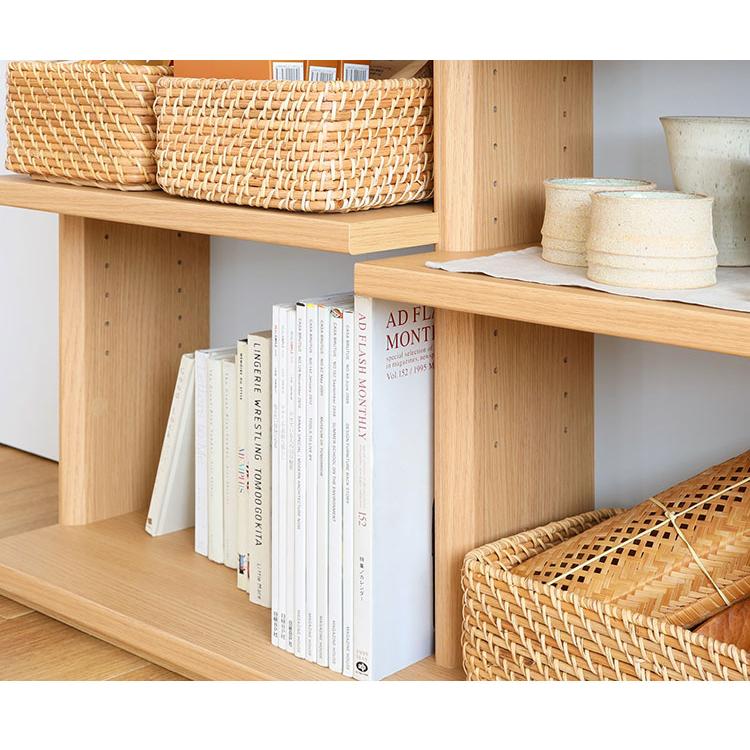 カウンター下収納 オープンラック 棚 幅75cm 高さ85cm 奥行30