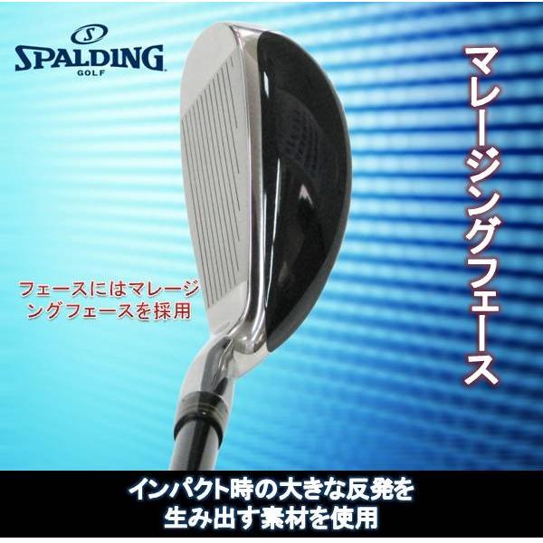 SPALDING スポルディング ゴルフ SD-01 ロイヤルトップ 高反発 アイアン 単品 AW SW｜rcmdse｜03