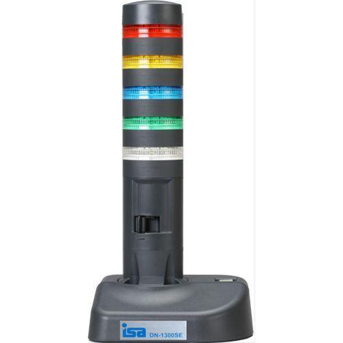 アイエスエイ ISA01 警子ちゃん3G USB警告灯 5層5色LED灯 ダークグレー LED色付レンズ DN-1300SE-5LCB(代引き不可)