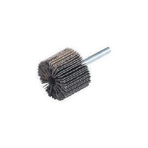 ＴＲＵＳＣＯ ベベルフラップホイール 外径60Ｘ厚40Ｘ軸6 5個入 120♯ CP64 120 研削研磨用品・フラップ軸付ホイール