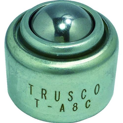 TRUSCO トラスコ ボールキャスター プレス成型品上向用 スチール製ボール TA8C｜rcmdse