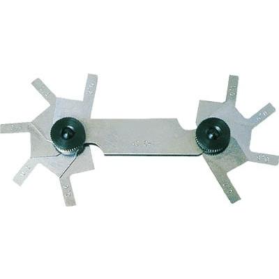 TRUSCO C面測定ゲージ 測定範囲5.5~10.0mm 10枚組 C-10 測定工具・ゲージ