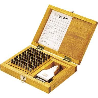 浦谷 ハイス精密組合刻印 Ａセット6．0ｍｍ UC-60AS ハンマー・刻印