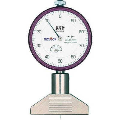 テクロック ダイヤルデプスゲージ DM-264 測定工具・デプスゲージ