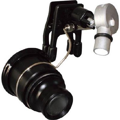 リーフ クリップライト付アイルーペ CPE-100LED 光学・精密測定機器・ルーペ