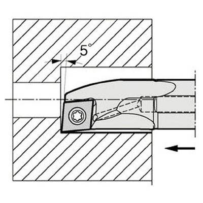 京セラ 内径加工用ホルダ S10H-SCLCR03-06AE 旋削・フライス加工工具・ホルダー
