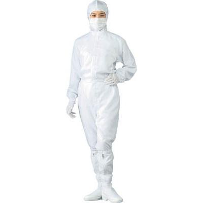 Ｌｉｎｅｔ クリーンスーツ 3Ｌ ホワイト FH199C-01-3L 理化学・クリーンルーム用品・クリーンルーム用ウェア