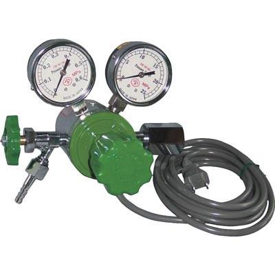 ヒーター付圧力調整器 ＹＲ−507Ｖ−2 YR-507V-2 溶接用品・ガス調整器