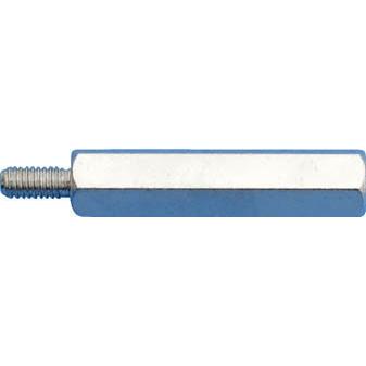 テイシン電機 黄銅スペーサー ＳＢＢ−Ｍ3 オス−メス 100個入 SBB-330-E 電気・電子部品・基板用品