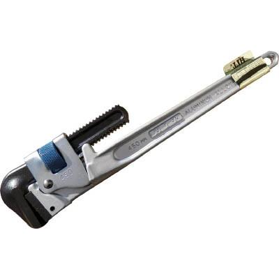 ＨＩＴ ブルーアルミパイプレンチ 白管 被覆管 兼用 450ｍｍ ALP450J 水道・空調配管用工具・パイプレンチ