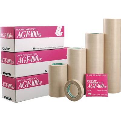 チューコーフロー 粘着テープ ガラスクロス 0．18−300×10 AGF100FR-18X300 テープ用品・保護テープ