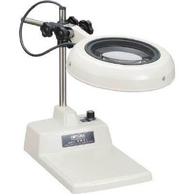 オ−ツカ ＬＥＤ照明拡大鏡 ＥＮＶＬシリーズＢ型 4倍率 ENVL-B4X 光学・精密測定機器・拡大鏡