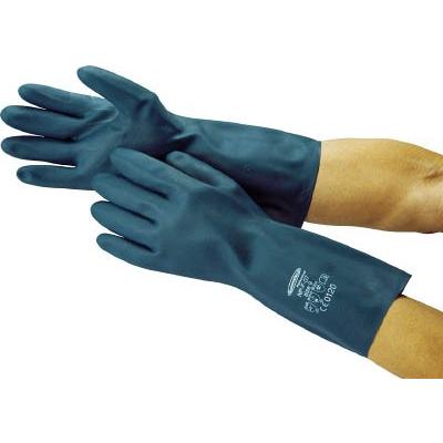 高速配送 Ｍ 耐油・耐溶剤手袋“サミテックＮＰ−Ｆ−07” サミテック ダークブルー 作業手袋・耐薬品・耐溶剤手袋 4485 農作業用手袋