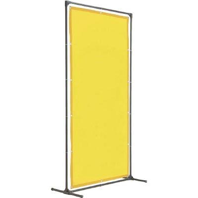ＴＲＵＳＣＯ 溶接遮光フェンス 1515型単体 固定足 黄 YF1515K-Y 溶接用品・溶接遮光フェンス