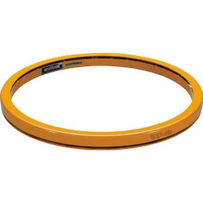 タイユー 回転台マワール ミドルタイプ イエロー1600kg 直径1000mm PTM-100 コンテナ・パレット・パレット