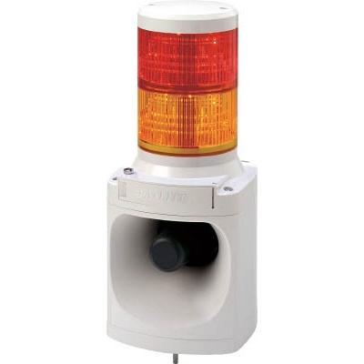 パトライト LED信号灯付キ電子音報知器 LKEH202FARY