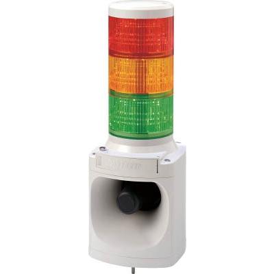 パトライト LED積層信号灯付キ電子音報知器 LKEH302FARYG