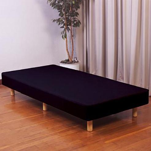 パネル付き 脚付き スプリング マットレス ベッド セミシングル 脚付きベッド マットレスベッド 脚付マットレス 代引不可