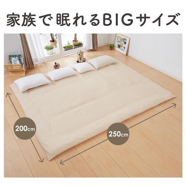 敷き布団 ファミリー 敷布団 4人用 ワイド敷布団 家族布団 しき布団 家族用 250 0 カバー2枚付き カバー付き 防ダニ T7 Kz F02 Iv リコメン堂生活館 通販 Yahoo ショッピング