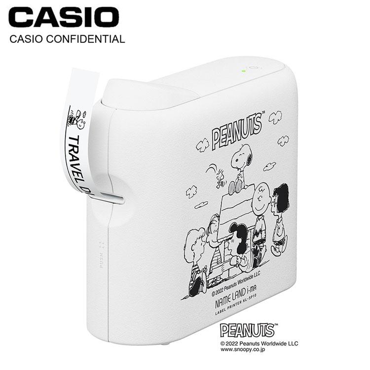 ピーナッツモデル ラベルライター スマホ専用 NAME LAND カシオ i-ma