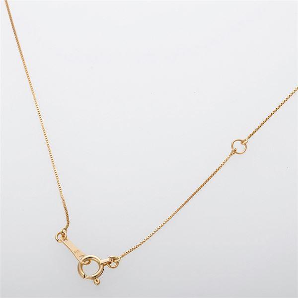 ダイヤモンド ネックレス 0.2ct K18 イエローゴールド 一粒ダイヤ 0.20 
