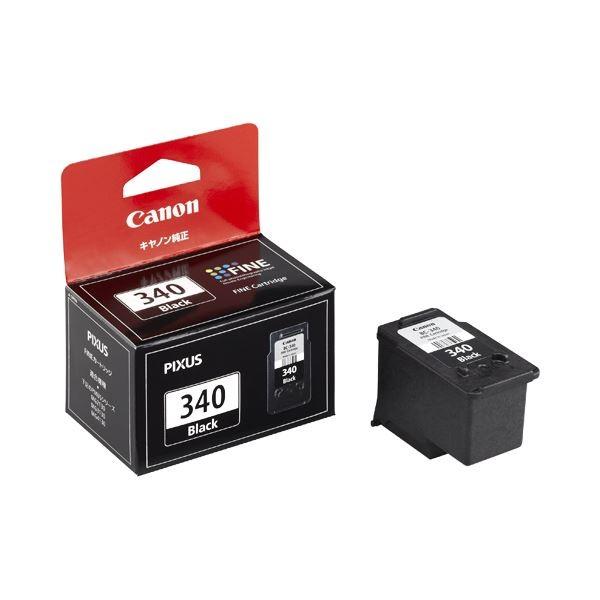 （まとめ） キヤノン Canon FINEカートリッジ BC-340 ブラック 5213B001 1個 〔×3セット〕 代引不可