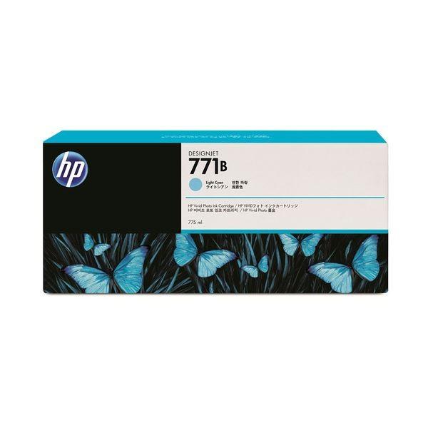 （まとめ） HP771B インクカートリッジ ライトシアン 775ml 顔料系 B6Y04A 1個 〔×3セット〕 代引不可｜rcmdse