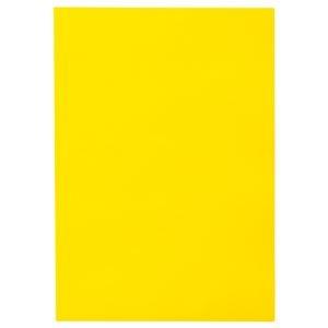 （まとめ） TANOSEE 色画用紙 四つ切 ひまわり 1パック（10枚） 〔×15セット〕 代引不可