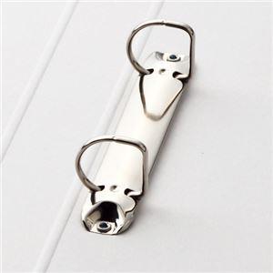 （まとめ） TANOSEE Dリングファイル（貼り表紙） A4タテ 2穴 320枚収容 背幅50mm 青 1冊 〔×15セット〕 代引不可_1