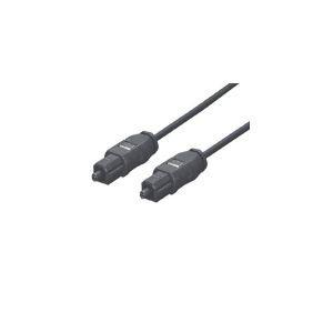 (まとめ)変換名人 光オーディオケーブル 1.8m 角型光プラグ→角型光プラグ ODA-CC180〔×10セット〕 代引不可