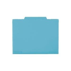 (業務用100セット) セキセイ 6インデックスフォルダA4 ACT-906-10ブルー 代引不可