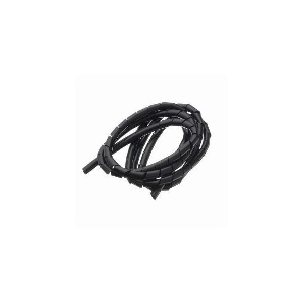 (まとめ)YAZAWA まとめるチューブ 内径：6mm 黒 1.5m FCT6K〔×50セット〕 代引不可