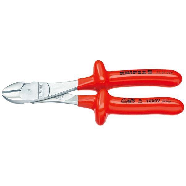 KNIPEX（クニペックス）7407-250 絶縁強力斜ニッパー 1000V 代引不可