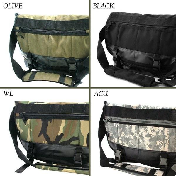 アメリカ軍 メッセンジャーバッグ／鞄 〔 20 L 〕 ポリエステル