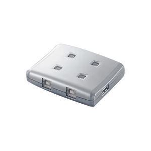 エレコム USB2.0対応切替器 4回路 USS2-W4 1台 代引不可