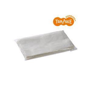 （まとめ）TANOSEE デリバリーパック 透明 長4 100枚入×5パック 代引不可